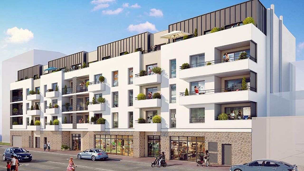 appartement neuf T1, T2, T3, T4 pièces 36 à 82 m2 à vendre à Drancy (93700)