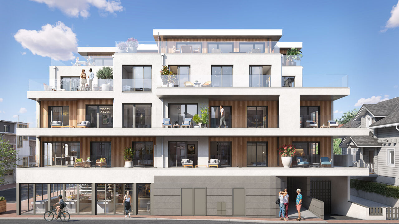 appartement neuf T2, T3, T4, T5 pièces 47 à 173 m2 à vendre à Le Touquet-Paris-Plage (62520)