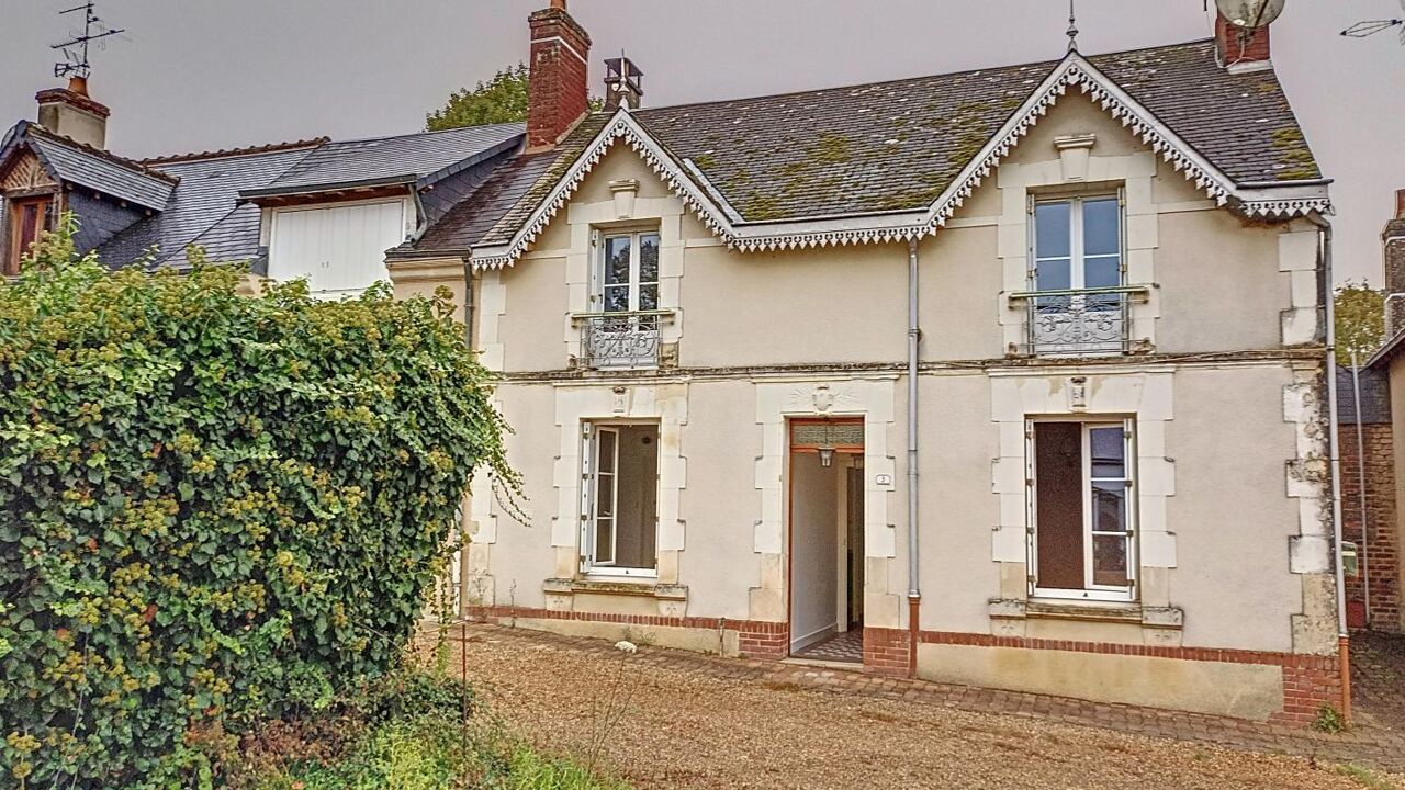 maison 4 pièces 90 m2 à vendre à Fontaine-les-Coteaux (41800)