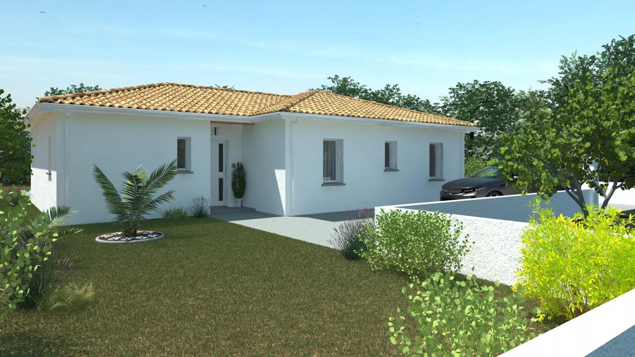 maison 80 m2 à construire à Cornebarrieu (31700)