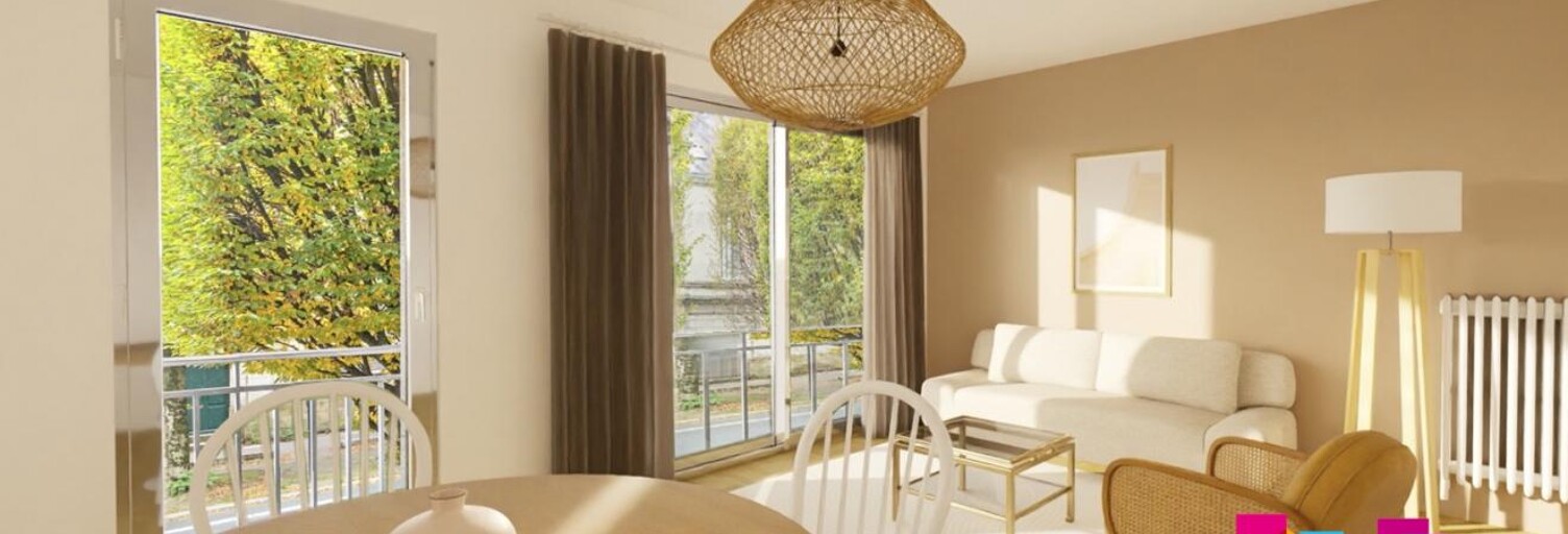 Appartement 3 Pièces 69 m² à vendre à Nantes (44100)