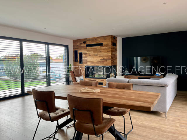 superbe contemporaine de plus de 130m² de plain-pied avec 3 c... — photo du bien
