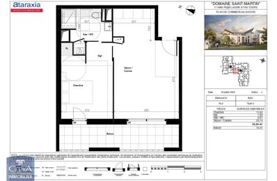 location appartement 620 € CC /mois à proximité de Neuillé-Pont-Pierre (37360)