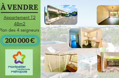 appartement 2 pièces 48 m2 à vendre à Montpellier (34090)