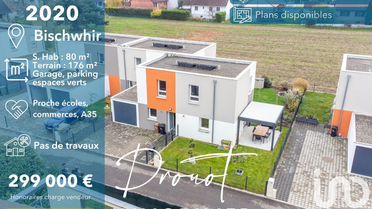 maison 4 pièces 80 m2 à vendre à Bischwihr (68320)