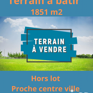 Terrain 1851 m²