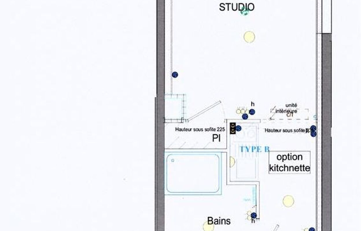 appartement 1 pièces 22 m2 à louer à Saint-Étienne (42000)