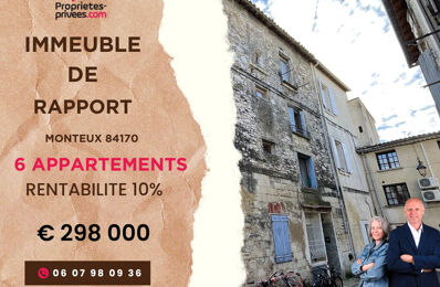 vente immeuble 298 000 € à proximité de Avignon (84000)