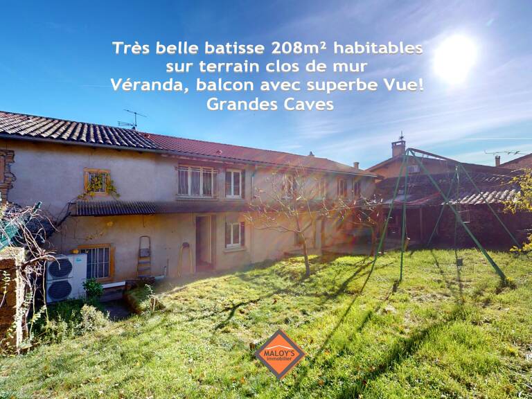 Maison Pierres dorées 208m² Habitable, Superbe vue — photo 1