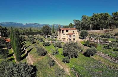 Ancien mas en pierre avec vue fantastique - FAYENCE — photo du bien
