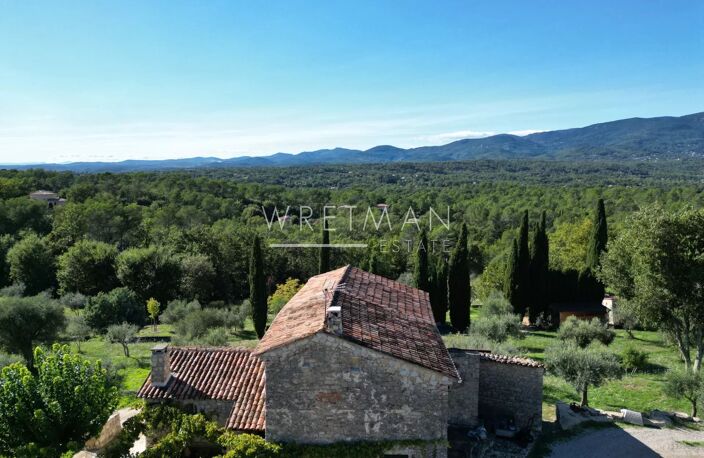 Ancien mas en pierre avec vue fantastique - FAYENCE — photo 2
