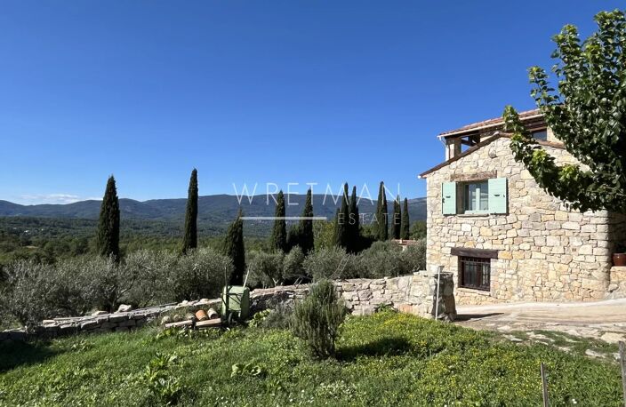 Ancien mas en pierre avec vue fantastique - FAYENCE — photo 5