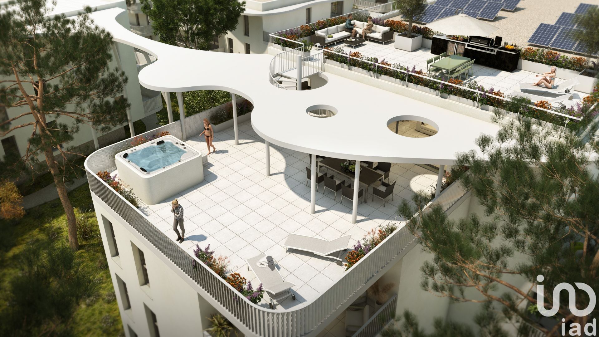 Narbonne - 37m² - 2p. - 1ch.