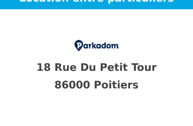 location garage 60 € CC /mois à proximité de Poitiers (86000)