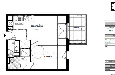 appartement 2 pièces 41 m2 à vendre à La Roche-sur-Yon (85000)