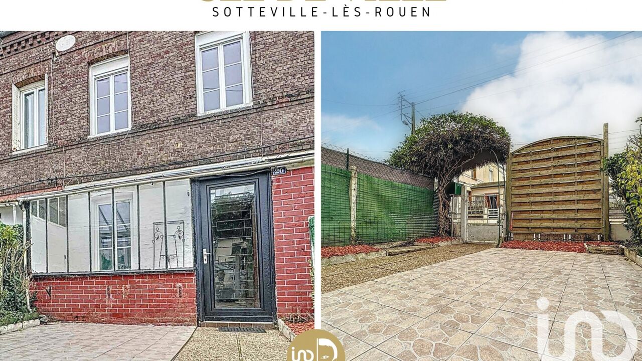 maison 3 pièces 61 m2 à vendre à Sotteville-Lès-Rouen (76300)