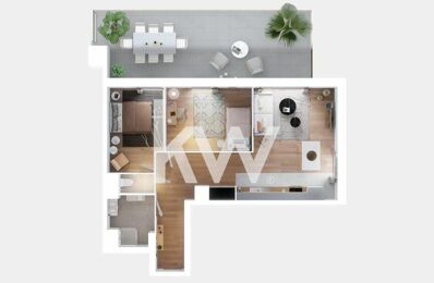 appartement 3 pièces 62 m2 à vendre à Reims (51100)