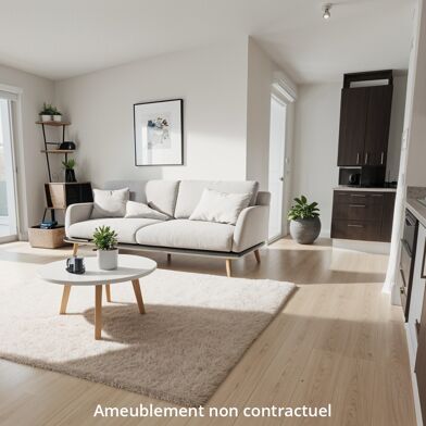 Appartement 3 pièces 60 m²