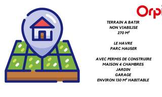 Terrain  270 m² à vendre à Le Havre (76600)