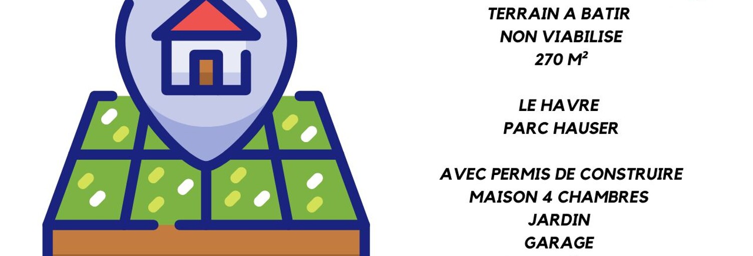 Terrain  270 m² à vendre à Le Havre (76600)
