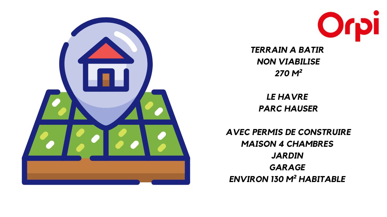 terrain  pièces 270 m2 à vendre à Le Havre (76600)