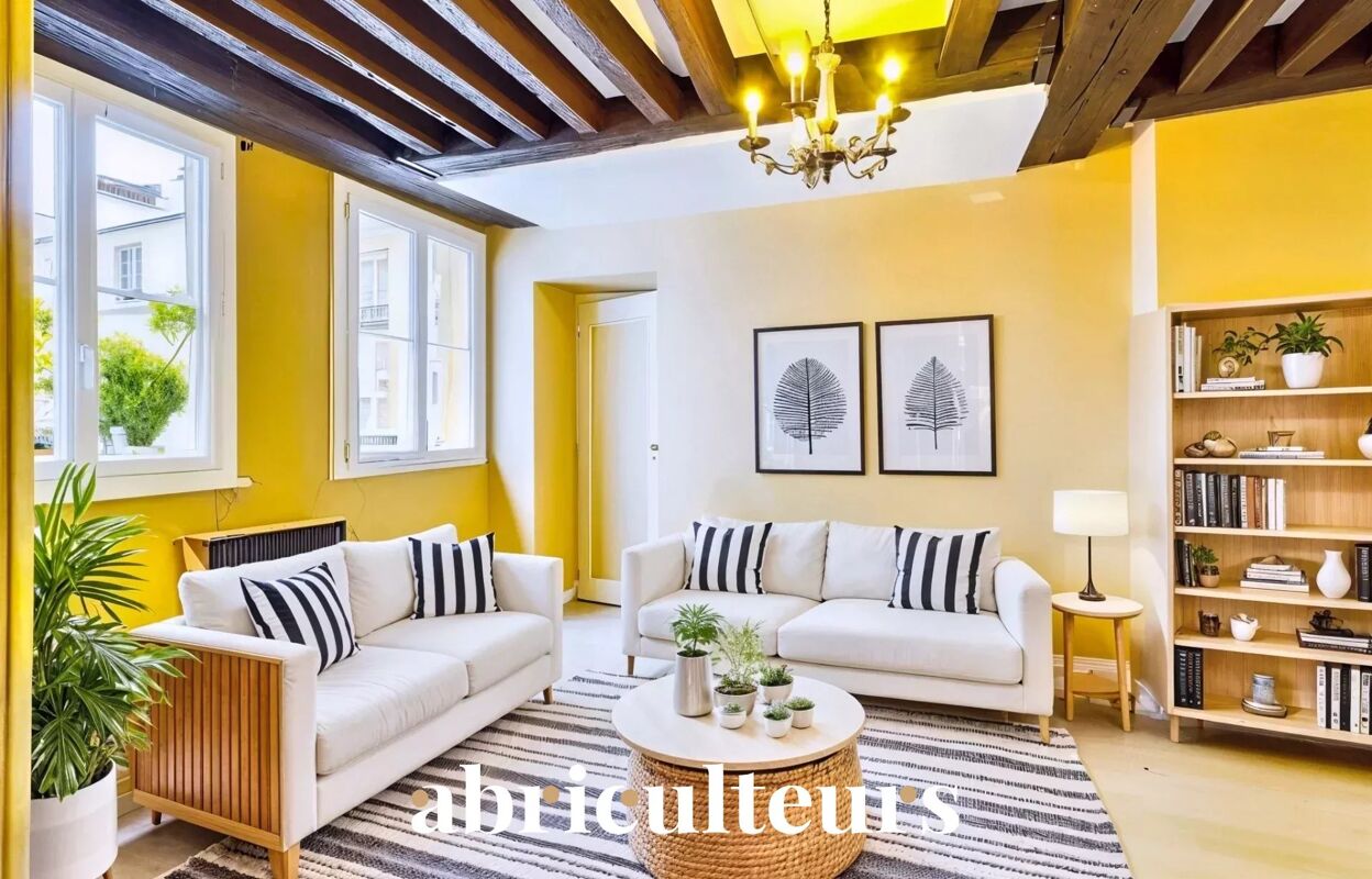 appartement 2 pièces 42 m2 à vendre à Paris 3 (75003)