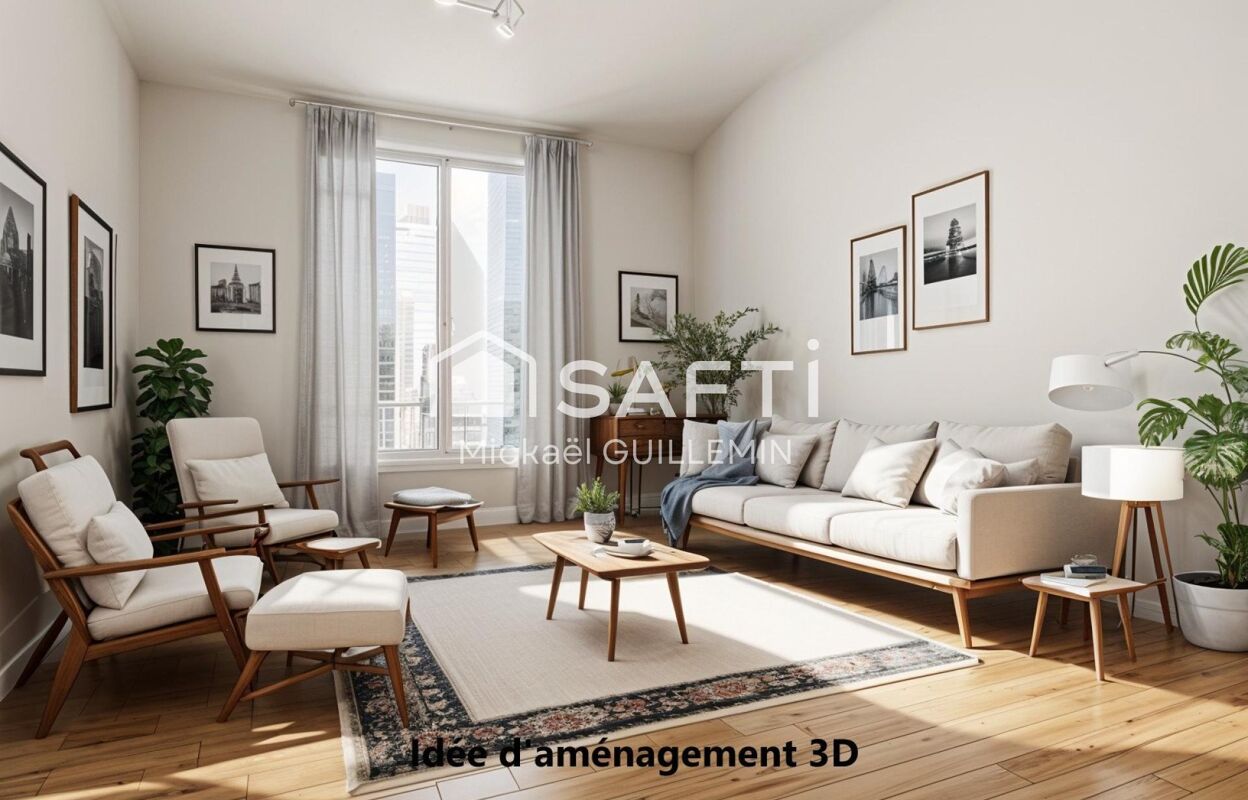 appartement 3 pièces 67 m2 à vendre à Alfortville (94140)