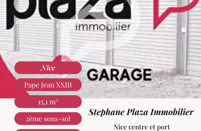 garage  pièces 15 m2 à vendre à Nice (06300)