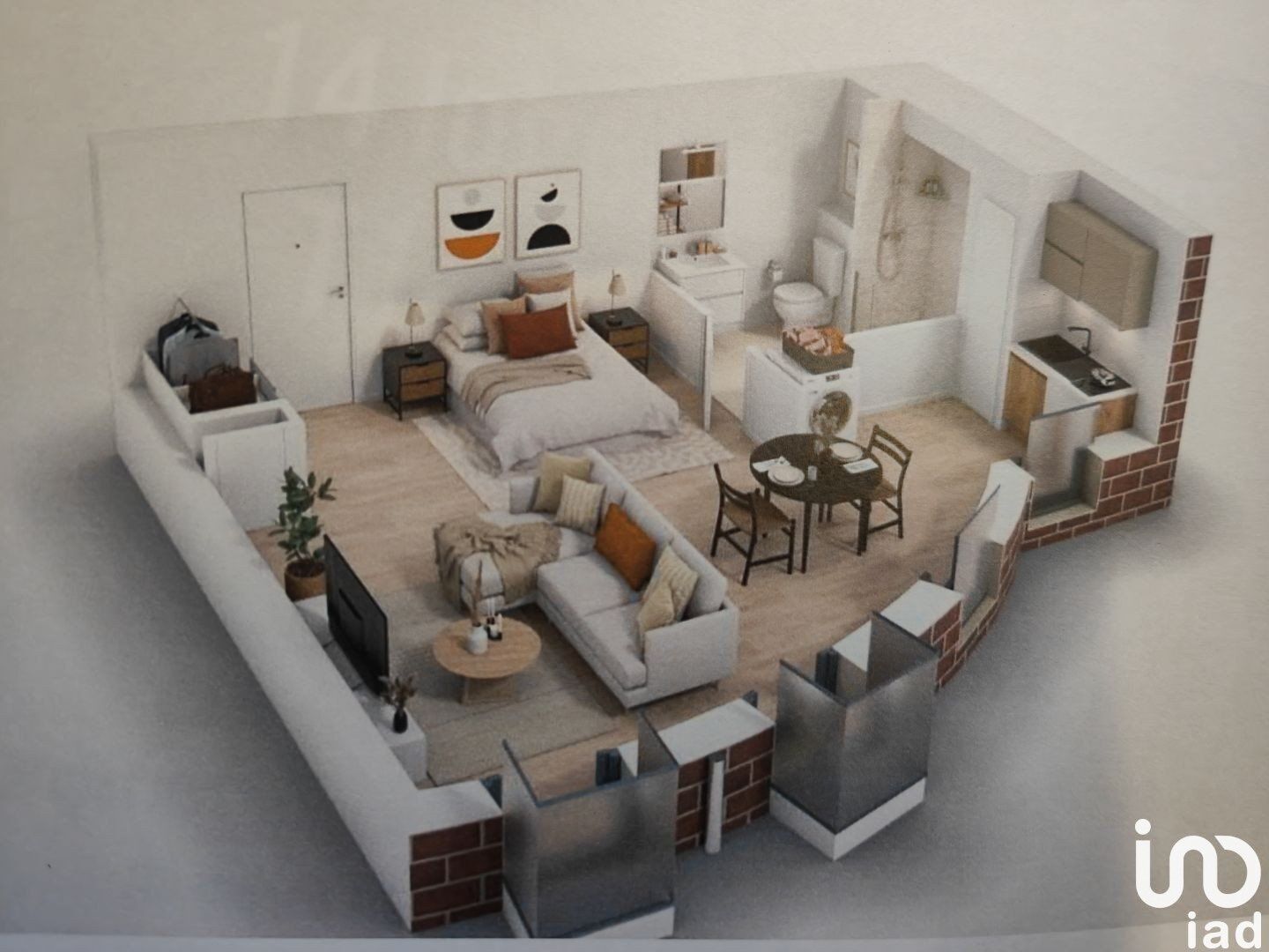 Rennes - 35m² - 1p.