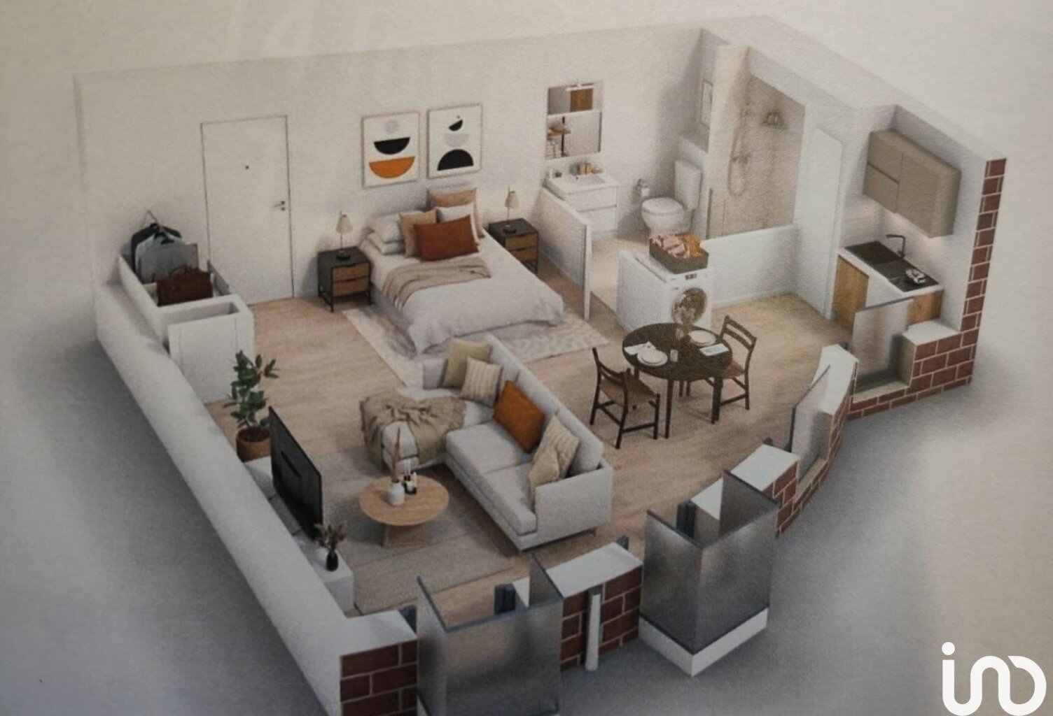 Vente Appartement 1 pièce — photo 1