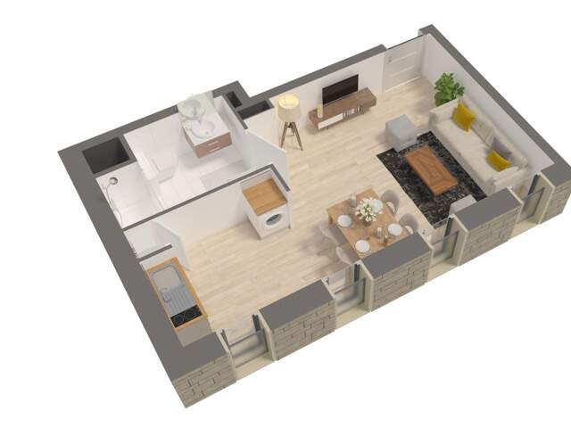 Vente Appartement 1 pièce — photo du bien