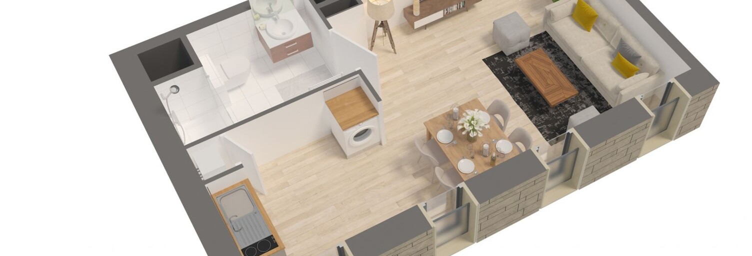 Appartement 1 Pièce 28 m² à vendre à Rennes (35000)