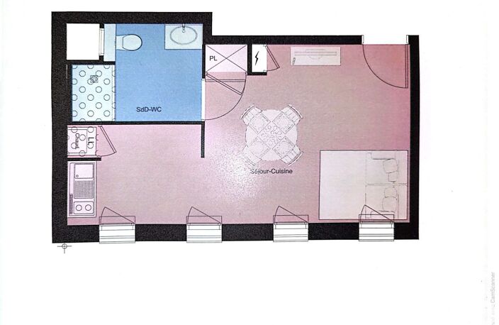 Vente Appartement 1 pièce — photo 3