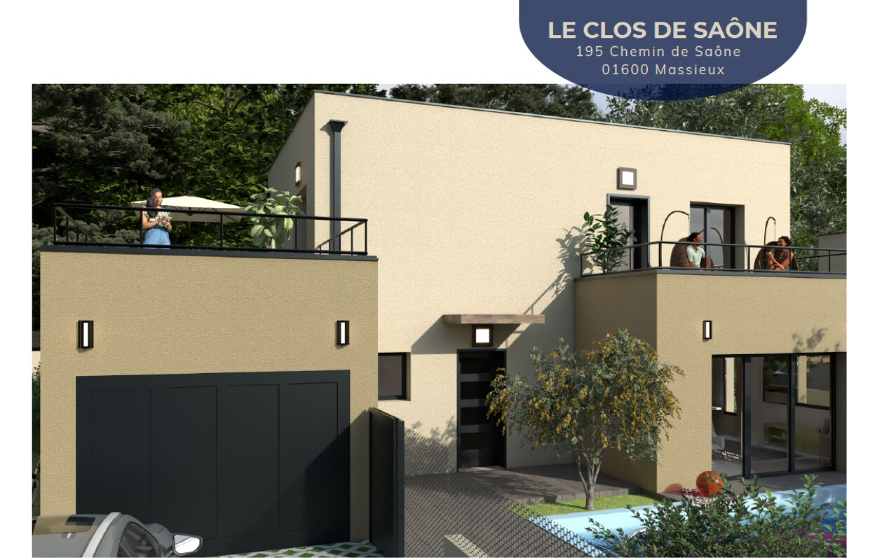 maison 5 pièces 117 m2 à vendre à Massieux (01600)