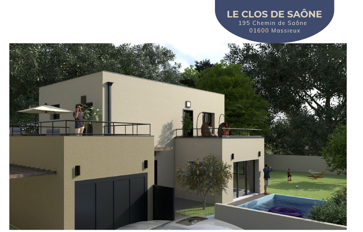 maison 5 pièces 120 m2 à vendre à Massieux (01600)