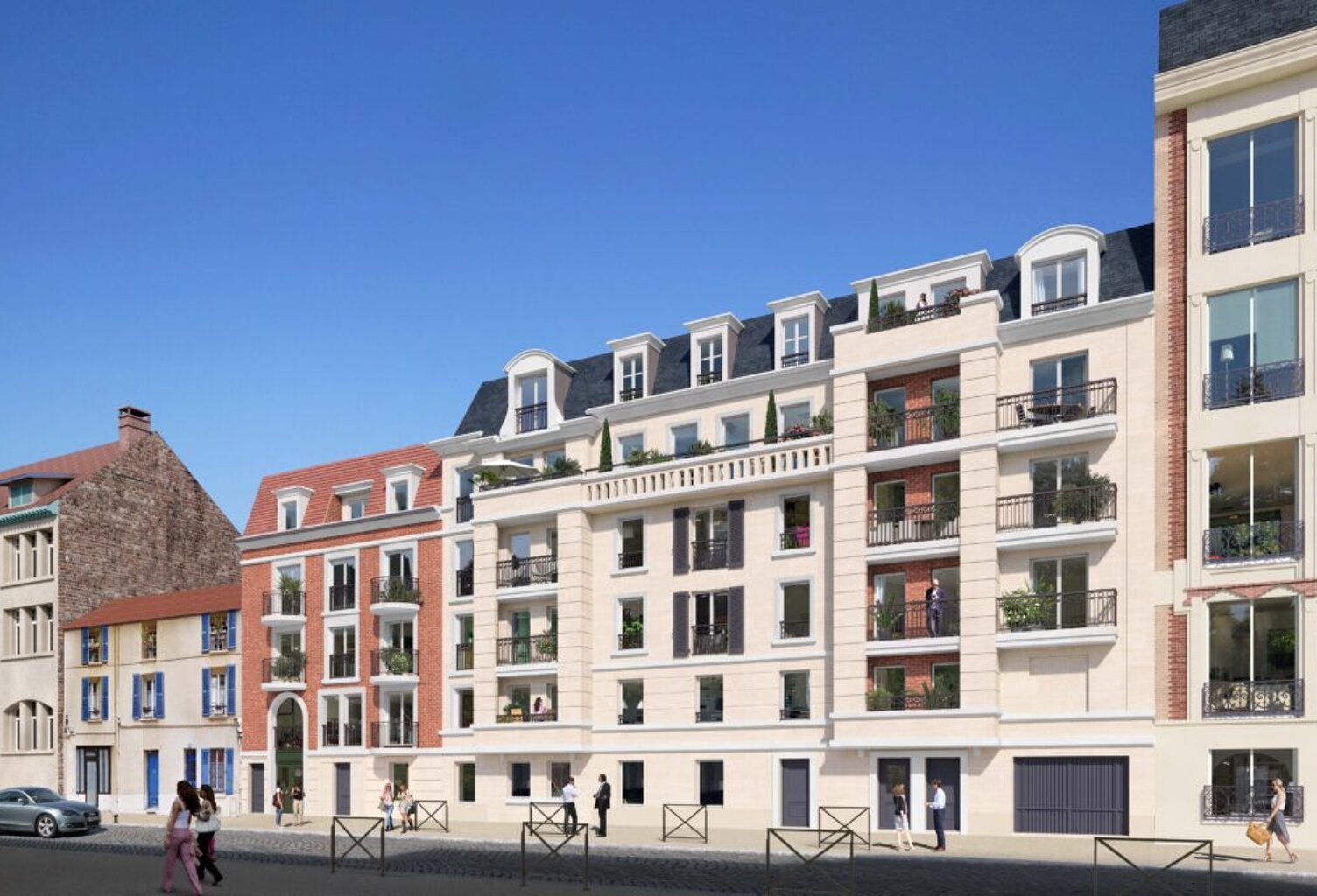 Vente programme neuf T1, T2, T3, T5 28 à 111 m² Puteaux (92800) — photo 1