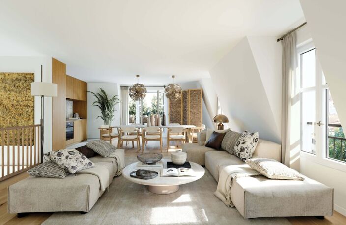 Vente programme neuf T1, T2, T3, T5 28 à 111 m² Puteaux (92800) — photo 5