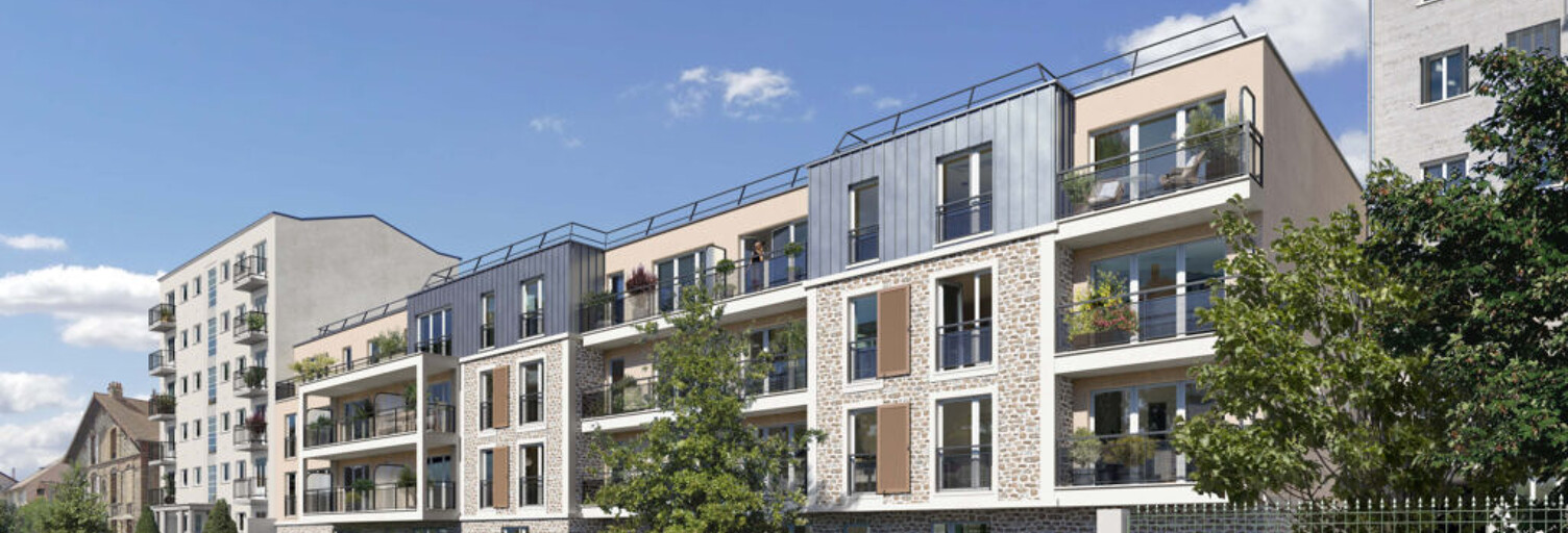 Appartement neuf T1, T2, T3, T4 Pièce 26 à 82 m² à vendre à Deuil-la-Barre (95170)
