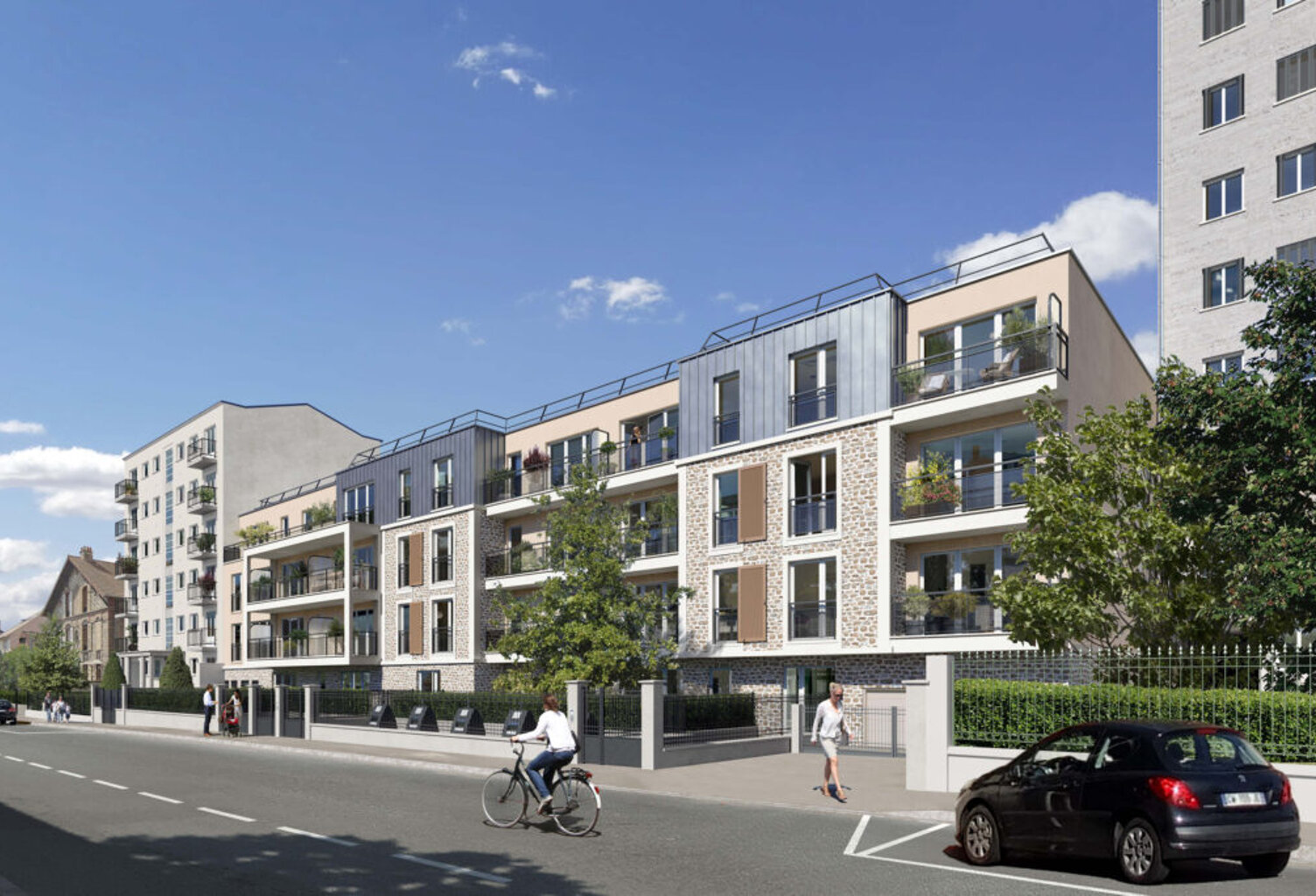 Vente programme neuf T2, T3, T4 44 à 82 m² Deuil-la-Barre (95170) — photo 1