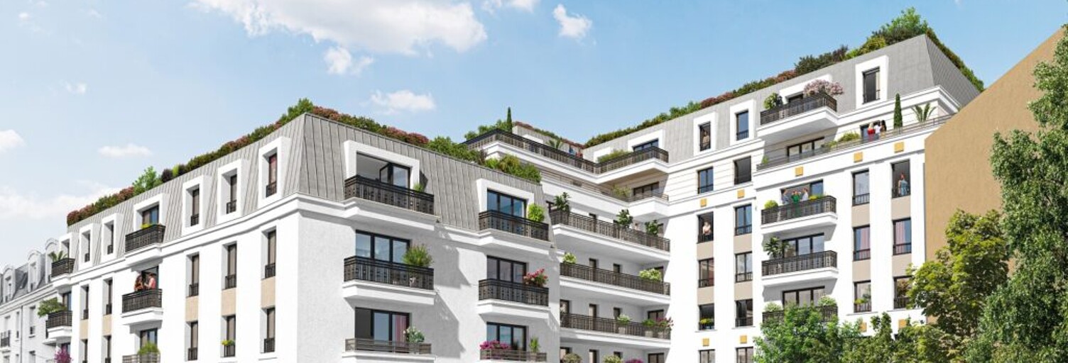 Appartement neuf T1, T2, T3, T4 Pièce 24 à 77 m² à vendre à Bezons (95870)