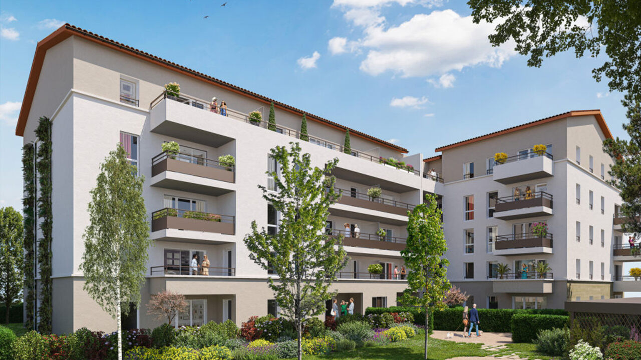 appartement neuf T2, T3, T4, T5 pièces 31 à 82 m2 à vendre à Bourg-en-Bresse (01000)