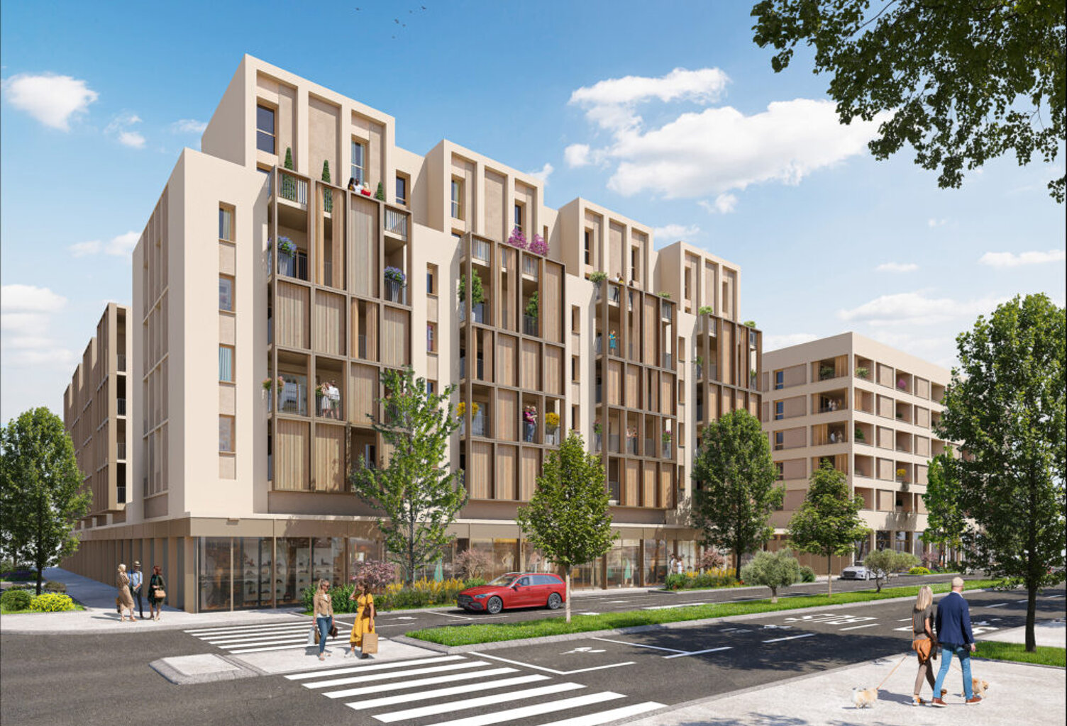 Vente programme neuf T2, T4, T5 42 à 93 m² Vaulx-en-Velin (69120) — photo 1