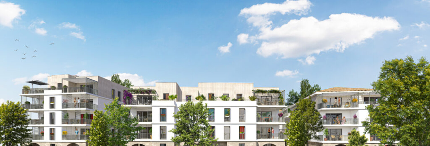 Appartement neuf T2, T3, T4, T5 Pièce 39 à 98 m² à vendre à Beaucaire (30300)