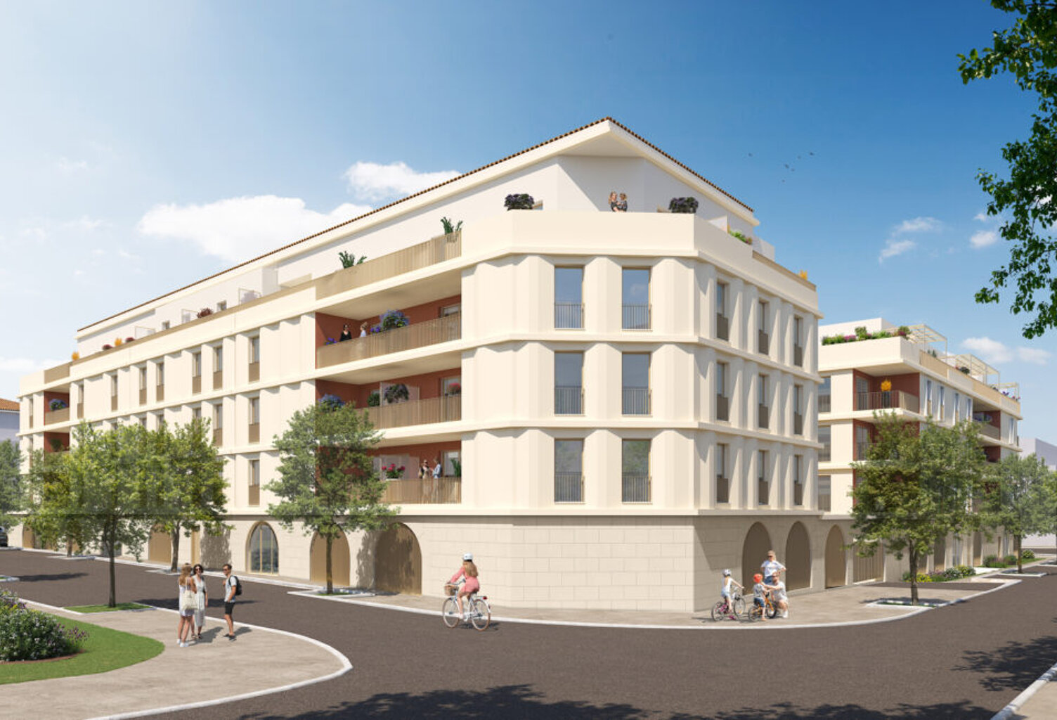 Vente programme neuf T2, T4 43 à 81 m² Beaucaire (30300) — photo 1