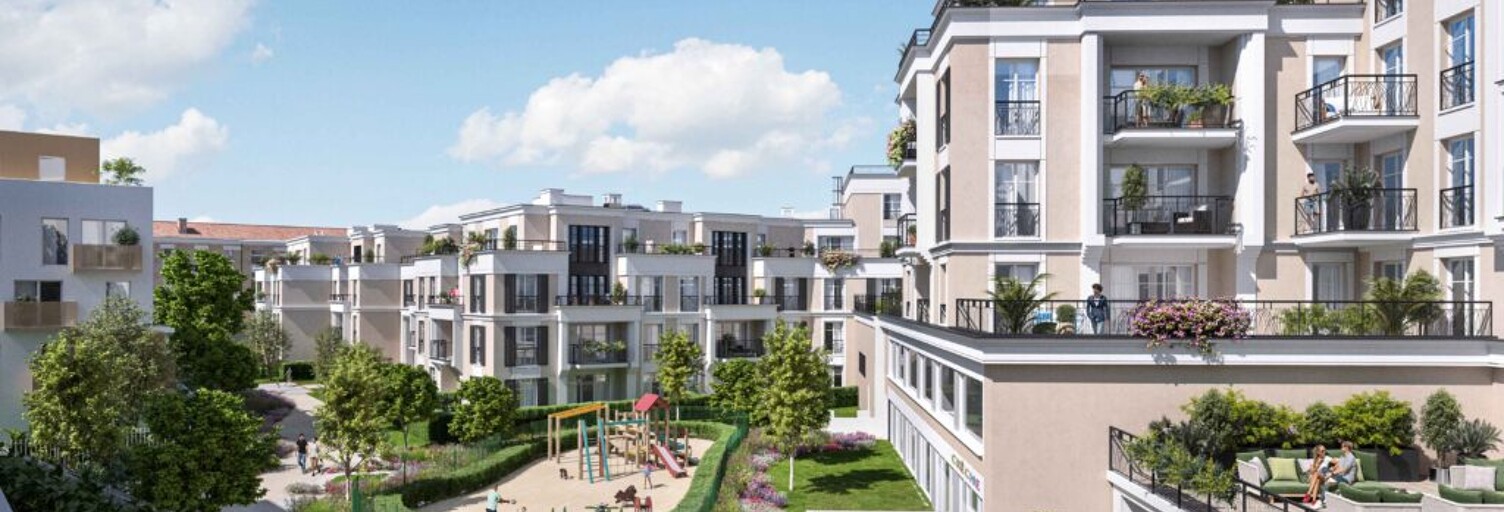 Appartement neuf T1, T2, T3, T4, T5 Pièce 33 à 118 m² à vendre à Bezons (95870)