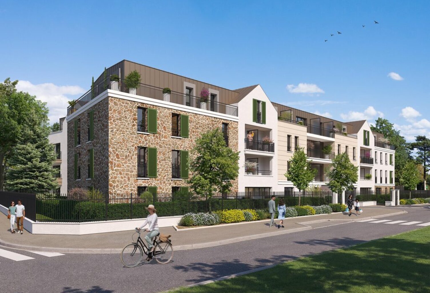 Vente programme neuf T2, T3, T4 37 à 80 m² Le Chesnay-Rocquencourt (78150) — photo 1