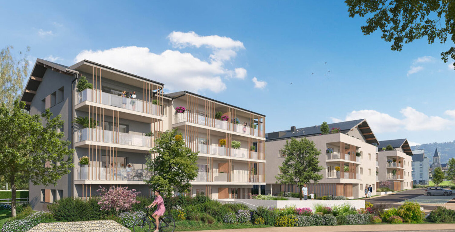 Vente programme neuf T5 96 m² Bons-en-Chablais (74890) — photo 1