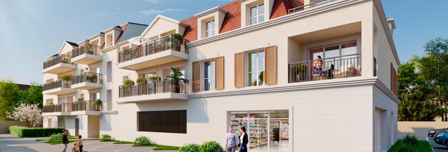 Appartement neuf T2, T3, T4 Pièce 40 à 83 m² à vendre à Saint-Martin-du-Tertre (95270)