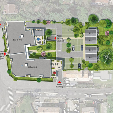 Appartement 2 pièces 197100 €