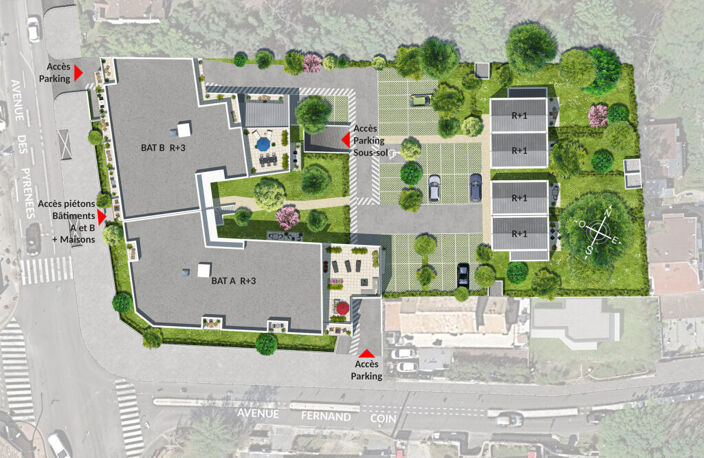 Vente programme neuf T2, T3, T4, T5 40 à 100 m² Villenave-d'Ornon (33140) — photo 5
